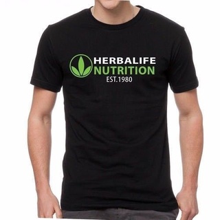 เสื้อยืดผ้าฝ้ายพิมพ์ลายขายดี Yuanl5 {พร้อมส่ง เสื้อยืดแขนสั้น พิมพ์ลาย Herbalife Nutrition พลัสไซซ์ ของขวัญวันเกิด สําหร