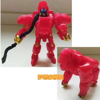 ของเล่น Super Warrior BW Beastman World First Generation Chipper Chipper Captain Flame Orangutan สีแดงสําหรับเด็กผู้ใหญ่