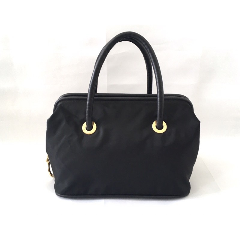 Celine Black Nylon Handbag Vintage #ของแท้ 💯 #วินเทจ #มือสอง #สภาพดีมากคะ