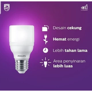 Philips หลอดไฟ LED Bright MyCare 9W 11W 13W 15W 17W ทรงกระบอก