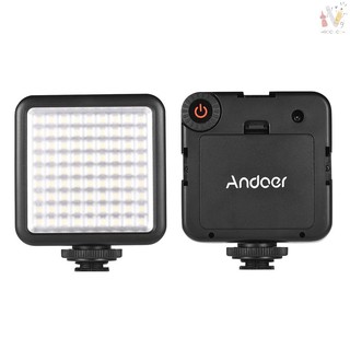 rcc andoer w 81 แผงไฟ led ขนาดเล็ก 6 . 5 w หรี่แสงได้ 6000 k กล้องวิดีโอ