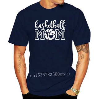 [S-5XL] เสื้อยืดลําลอง แขนสั้น พิมพ์ลายกราฟฟิค Basketball Mom SVG สําหรับผู้ชาย DLcanm83MEmbia73