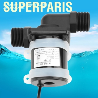 Superparis Jt - 750 B 12 Mini Dc อุปกรณ์ปั้มน้ําแบบปรับได้ 12v 40 ° C ~ 100