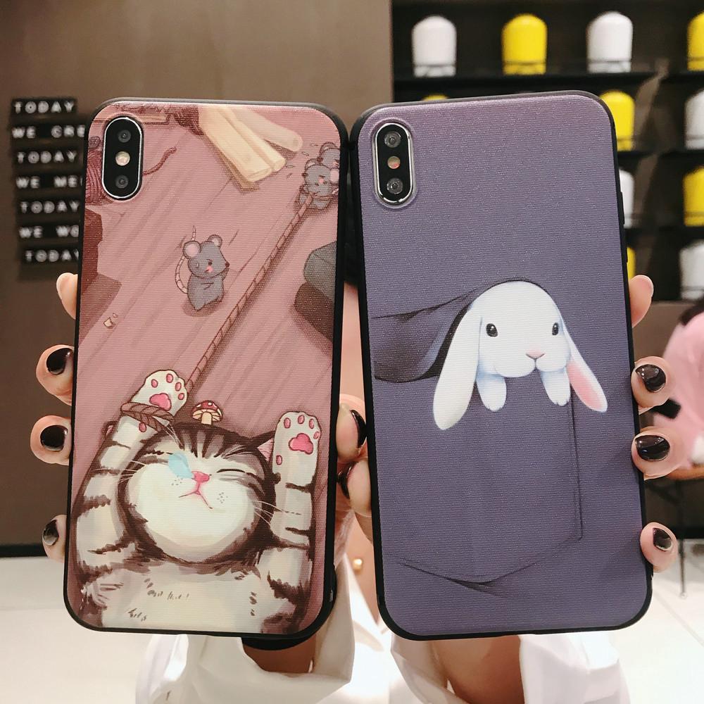 เคสโทรศัพท์ซิลิโคน TPU แบบนิ่ม ลายการ์ตูน ยืดหยุ่น สําหรับ Redmi A1 7A 8A 9A 9C 10A 10C Note 7 8 9 10 11 Pro 5G | Gnc 494