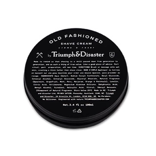 Triumph &amp; Disaster - Old Fashioned Shave Cream (100ML)ครีมโกนหนวดมีส่วนผสมจากธรรมชาติ