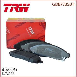 TRW ผ้าเบรคหน้า NAVARA GDB7785UT