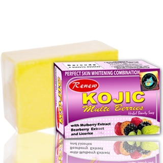 สบู่คูเวต สูตรโกจิกมัลติเบอรี่ kojic milti berry soap