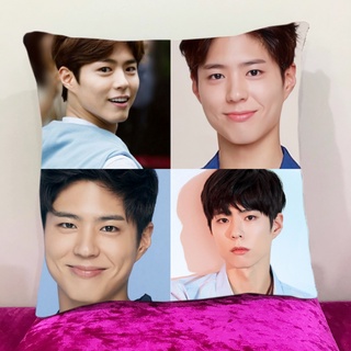 หมอนอิงสั่งทำ ใส่ได้4รูป หมอนอิงขนนุ่ม หมอนอิงโซฟา หมอนอิงในรถ หมอนอิง Cushions PARK BO GUM พัคโบกัม