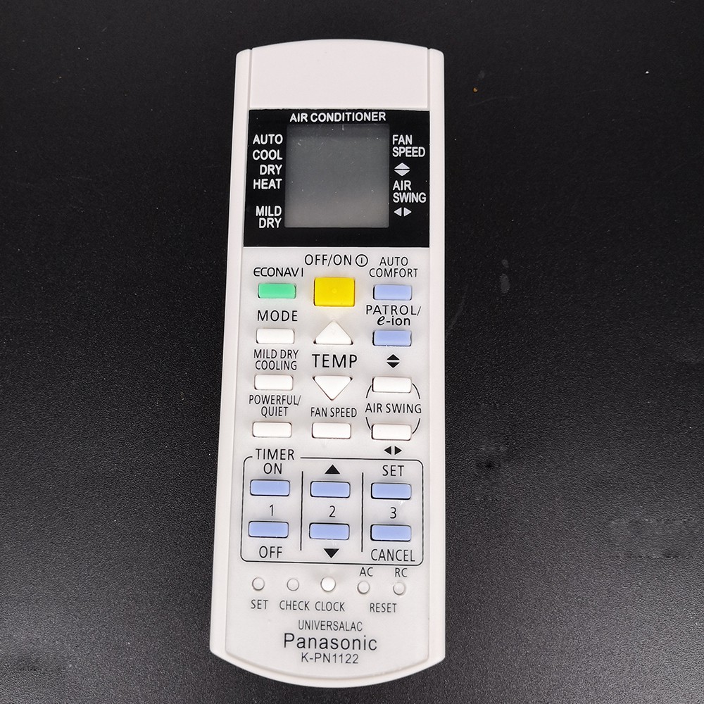K-pn1122 ใหม่ รีโมตควบคุมเครื่องปรับอากาศ สําหรับ Panasonic AC