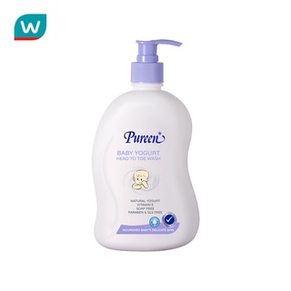 Pureen เพียวรีน เบบี้ โยเกิร์ต เฮด ทู โท วอช 500 มล.