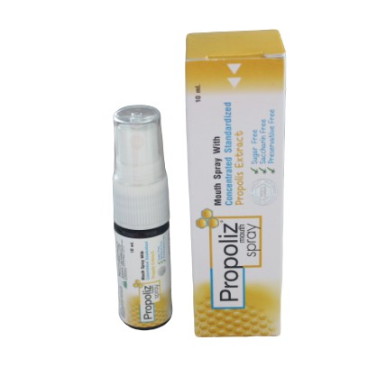 Propoliz mouth spray โพรโพลิซ เมาท์ สเปรย์ 10มล.หมดอายุ 13/06/2025