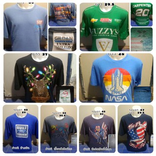 ตัวละ 60-100 บาท เสื้อยืดมือสองUSA Size XL ชุกที่ 3