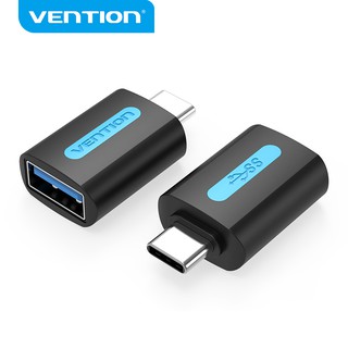 อะแดปเตอร์ Vention Type C To Usb 3 . 0 Otg Male To Female 3 A 5 Gbps สําหรับแล็ปท็อปแท็บเล็ตโทรศัพท์ CDU/CDT