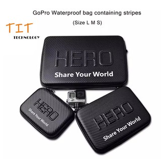 GoPro กระเป๋ากันน้ำ ลายเคฟล่า ใส่ได้กับ GoPro Hero 12/11/10/…