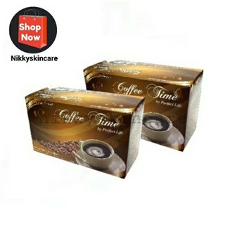 🌺พร้อมส่ง🌺Pefect Life/กาแฟคอฟฟี่ไทม์ Coffee Time (2กล่อง*15 ซอง)+ 2 ซองฟรี