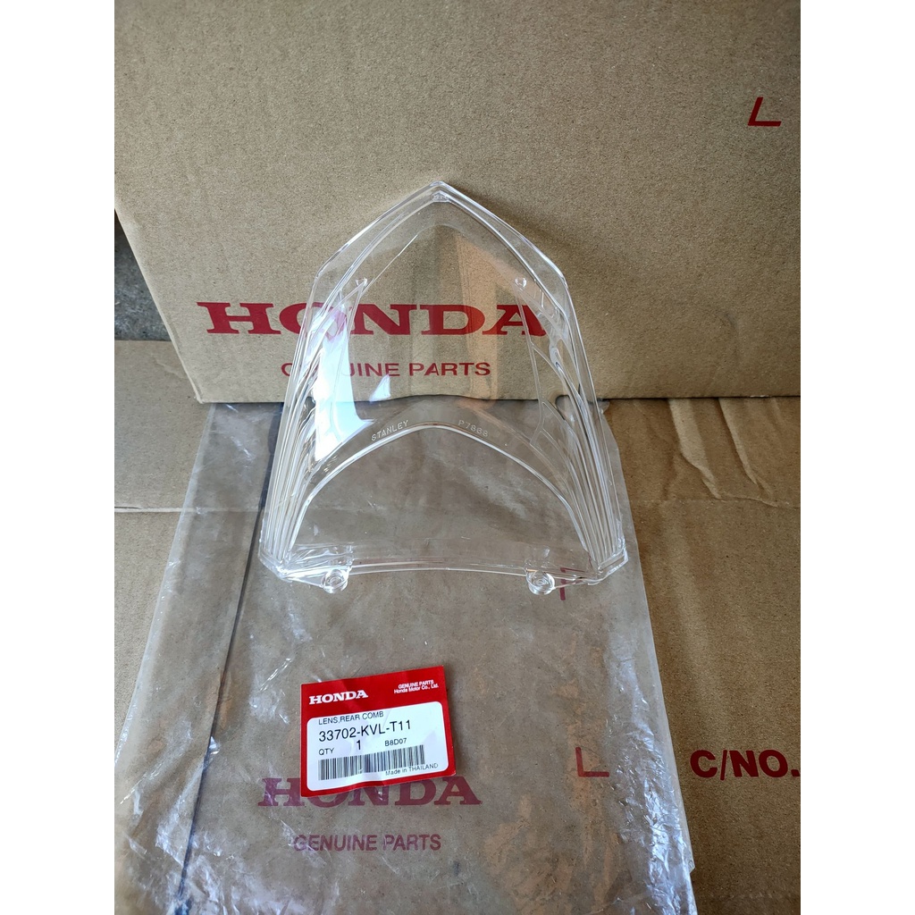 33702-KVL-T11ฝาครอบไฟท้ายแท้เวฟ125X,1ชิ้น อะไหล่แท้ศูนย์HONDA