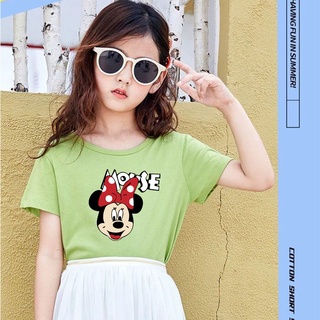 K-2238-SHORT /SET3สี เสื้อยืดแขนสั้นเด็กสไตส์เกาหลี สกรีนลายการ์ตูนน่ารักใส่ได้ทั้ง ญ/ช ผ้าโพลีเอสเตอร์ ใส่สบาย*ปลีก-ส่ง