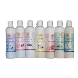 Massage & Body Oil น้ำมันนวดอโรม่า น้ำมันคุณภาพ นำเข้าจากอินเดีย น้ำมันสปายอดนิยม Anothai Spa Product