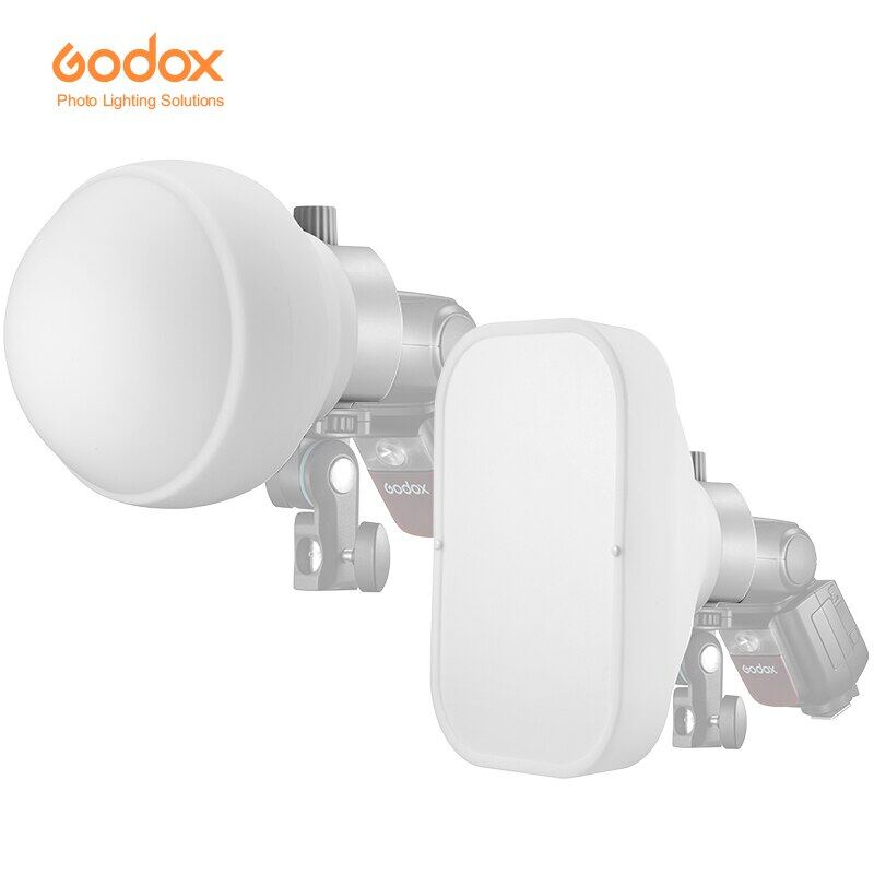 Godox ML-CD15 ML-CS162 ชุดโดมกระจายซิลิกาเจล ซอฟท์บ็อกซ์ สําหรับ ML30 ML30BI ML60 ML60BI V1 V1S V1C 