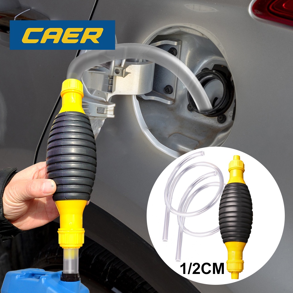 Fuel Hand Pump High Flow Siphon Portable Manual Car Transfer for Gas