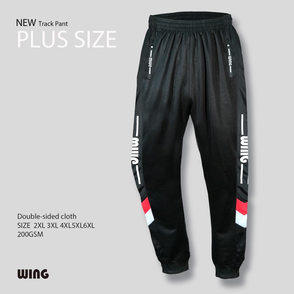 WINGSPORT กางเกงวอร์ม Extra Size 2XL-6XL