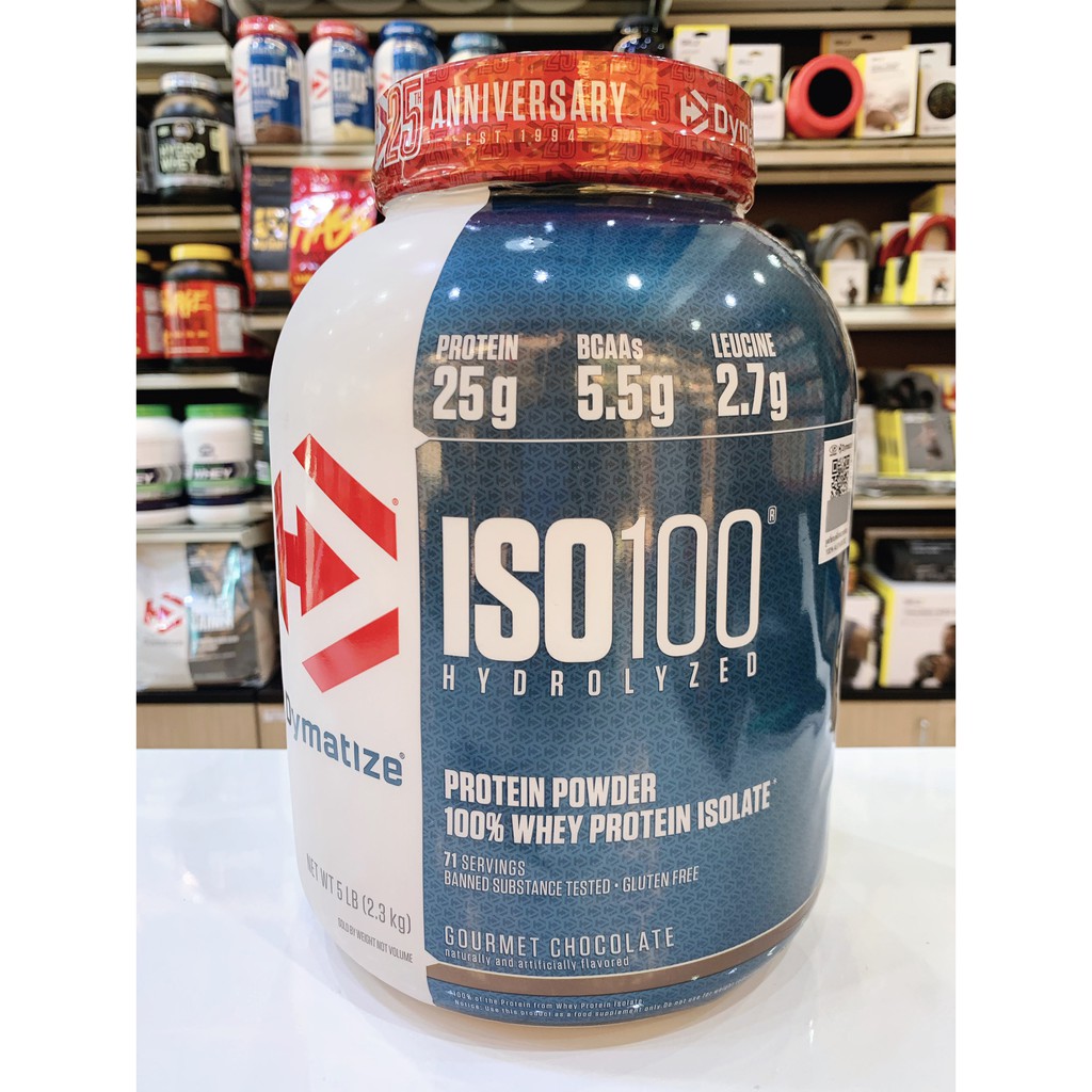 Dymatize ISO 100 - 5lbs.  ไดมาไทซ์ ไอ เอส โอ เวย์ 100% ขนาด 5ปอนด์