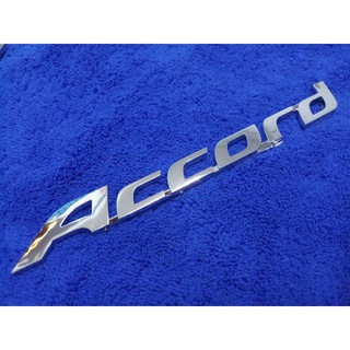 โลโก้ตัวหนังสือ ( Accord ) สี ชุบ ราคา ต่อชิ้น