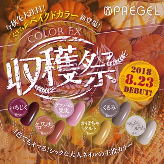 PREGEL สีทาเล็บเจล-สีเจลทาเล็บ Collection SYUKAKUSAI