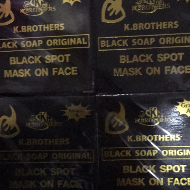 สบู่ดำ USA ใช้แล้วผิวกระจ่างใส