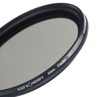 K&amp;F CONCEPT 62mm - 82mm VARIABLE FADER ND2-ND400 camera Neutral Density ND Filter