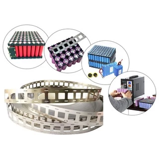 [พร้อมส่ง] 1เมตร 21700 2 แถวแผ่นนิกเกิลเชื่อมแบตเตอรี่ Double-row Nickel Strip Nickel Plated for Lithium Battery