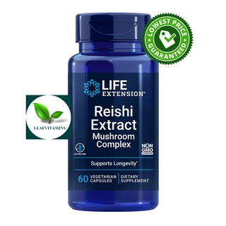 Life Extension Reishi Extract Mushroom Complex / 60 Vegetarian Capsules