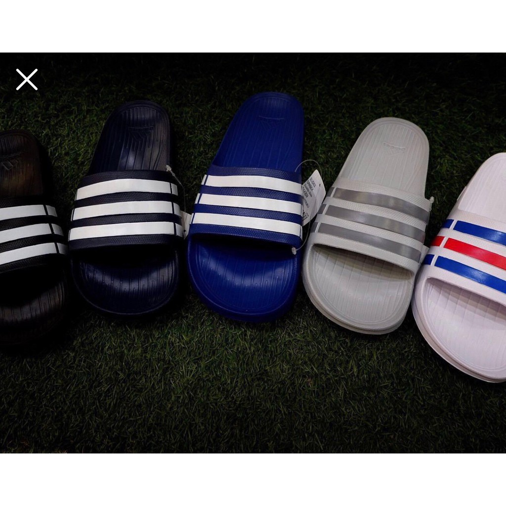 รองเท้าแตะ Adidas Duramo Slide ทุกสีทุกไซส์ 💥มีเก็บปลายทาง ขายดีมาก💥 รองเท้าแตะถูกที่สุด รองเท้าแตะอาดิดาส adidas