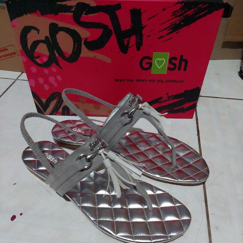 พร้อมรองเท้าแตะ GOSH ART 861 SILVER