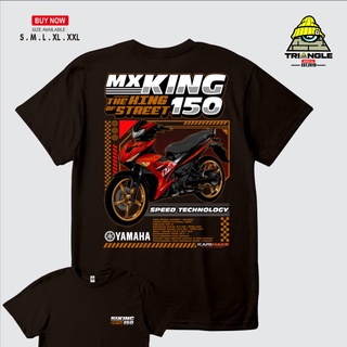 เสื้อยืด ทรงสามเหลี่ยม สําหรับยานยนต์ YAMAHA MX KING 150cc 2022 V4S-5XL