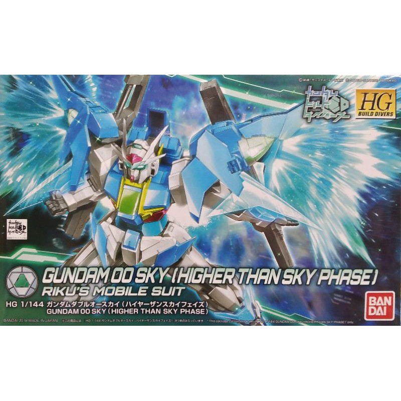 HG 1/144: GUNDAM OO SKY (HIGHER THAN SKY PHASE)