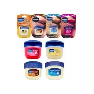 ของแท้/พร้อมส่ง) Vaseline Lip Therapy 7 g.  สุดฮิต  ลิป เทอราพี ช่วยดูแลริมฝีปาก