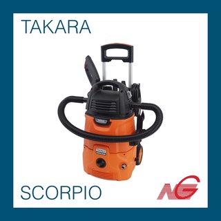 เครื่องฉีดน้ำแรงดันสูง TAKARA รุ่น SCORPIO 140 บาร์ ( 3 in 1 ) ฉีด-เป่า-ดูด