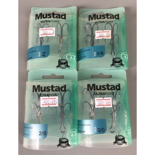 เบ็ดมัสตาส 2 ทาง MUSTAD JUMP FROG DOUBLE ( 78166NP-BN )