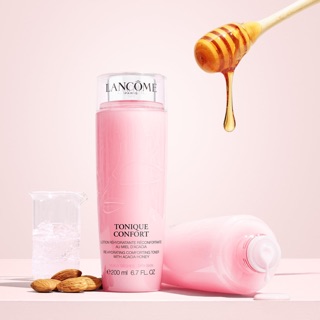 พร้อมส่ง! [ป้ายไทย] 💗 lancome tonique confort re-hydrating comforting toner dry with acacia honey 50ml/200ml/400ml