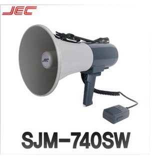 JEC SJM-740SW โทรโข่ง เม็กกาโฟน Megaphone 35W MIC, SIREN &amp; WHISTLE