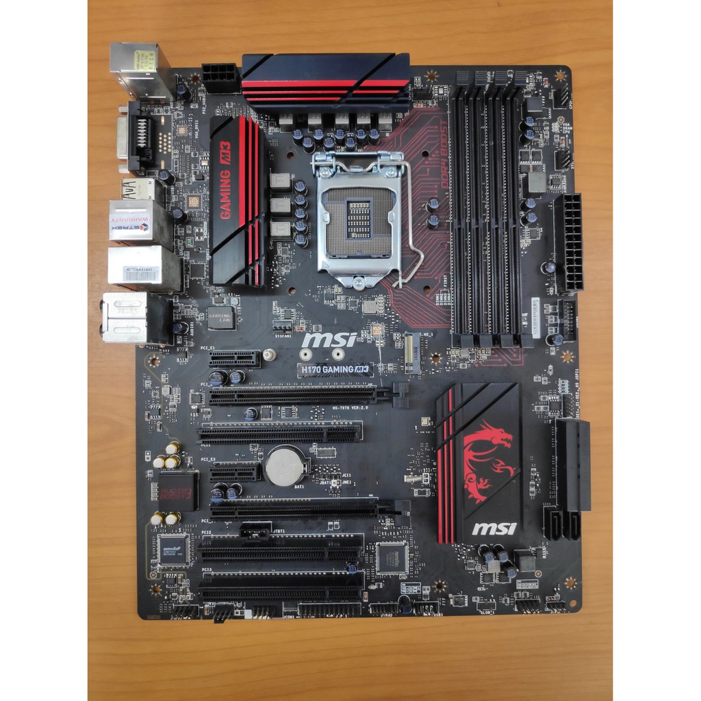Mainboard เมนบอร ด 1151 Msi H170 Gaming M3 ม อสอง Shopee Thailand