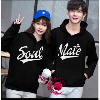 F&amp;f+[ส่งฟรี] Soulmate เสื้อกันหนาว มีฮู้ด สําหรับคู่รัก