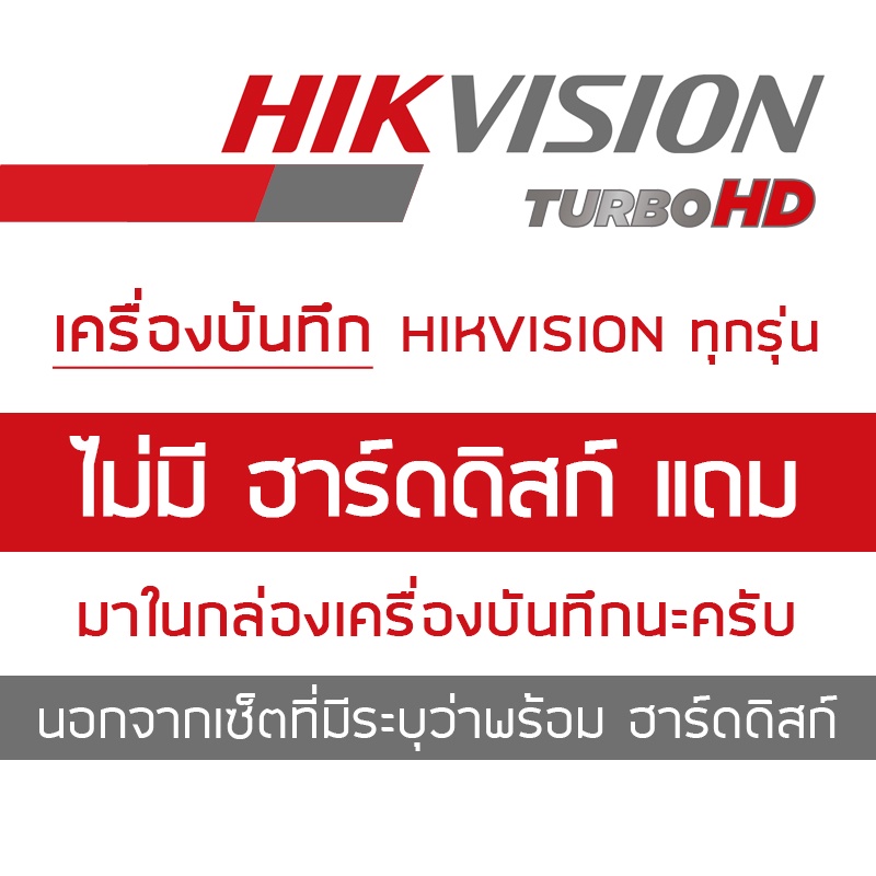 HIKVISION เครื่องบันทึกกล้องวงจรปิด 2MP 8 CH iDS-7108HQHI-M1/S รุ่นใหม่ของ DS-7108HQHI-K1(S) ใช้ร่วมกับกล้องที่มีไมค์ได้