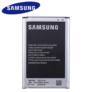 แบตเตอรี่ Samsung สำหรับ Galaxy หมายเหตุ 3 N900 N9006 N9005 N9000 N900A N900T N900P 3200mAh B800BE พร้อม NFC Mobile