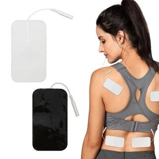 แผ่นอิเล็กโทรด สําหรับเครื่องฝังเข็ม Ems 10 ชิ้น