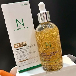 *ปลอมคืนเงิน Coreana Ample :N 24K Goldshot Ampoule 100 ml.