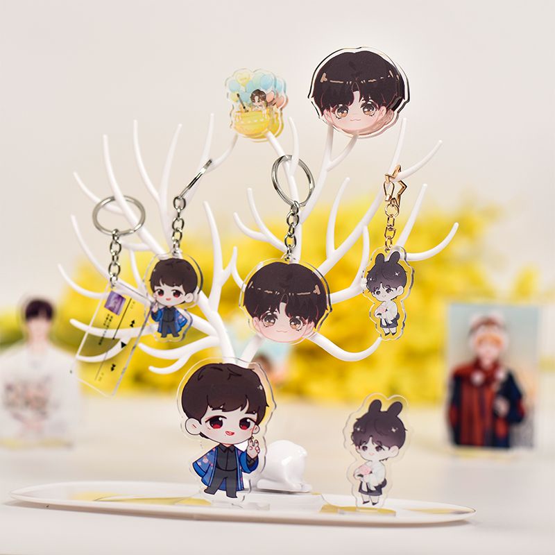 [CUSTOMIZE] พวงกุญแจ Standee Badges Pin อะคริลิค Custom Made ปรับแต่งพวงกุญแจที่กําหนดเอง