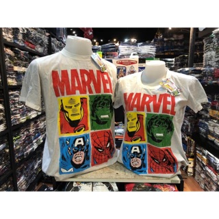 เสื้อยืด MARVEL (ลิขสิทธิ์แท้ 100%)