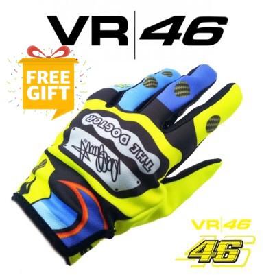 [KL] GLOVE VALENTINO ROSSI VR46 VR 46 the doctor Sarung tangan Motorcycle
